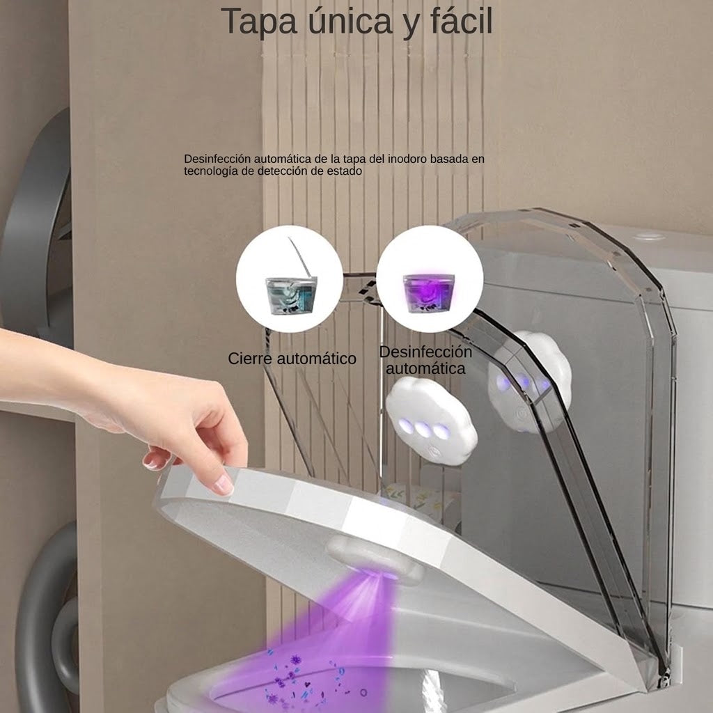 AuraClean | Esterilizador UV Inteligente para Inodoros